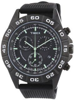 Timex T2N886 Mens Style Chrono Black Watch Watches