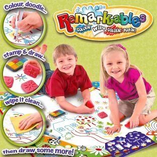 Remarkables Colour and Draw Activity Mat Toys & Games