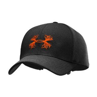 Under Armour Men's UA Antler Logo Adjustable Cap One Size Fits All Black  Hunting Hats  Sports & Outdoors