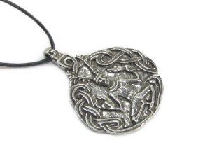 Cernunnos, Celtic Horned God Pewter Pendant, The Celtic Collection Jewelry