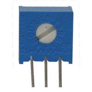 Resistor Trimmer 5K Ohm 10% 1/2W 1Turn 3.15mm Pin Thru Hole Tube Potentiometers