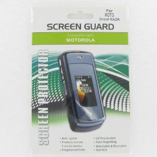 Motorola XT912 (Droid Razr)/ XT913 (Droid Razr Maxx) LCD Screen Protector Cell Phones & Accessories