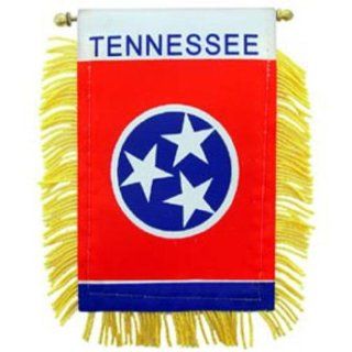Tennessee State Flag Mini Banner 3" x 5"  Outdoor Flags  Patio, Lawn & Garden