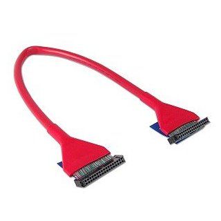 18 Inch Round Single Device Floppy Drive Cable (Red) Computers & Accessories