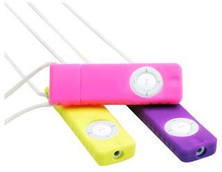 XtremeMac iPod Shuffle TuffWrapz 3 Pack Set 1 (Bubble Gum, Grape, Lemon)   Players & Accessories