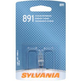 Sylvania 891 Standard Halogen Fog Lamp, (Pack of 1) Automotive