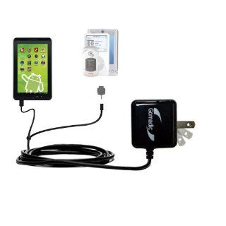Gomadic Multi Port AC Home Wall Charger designed for the Zeki 8 Tablet TB892B   Uses TipExchange to charge up to two devices at once Computers & Accessories