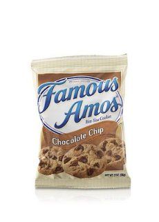 Keebler Famous Amos Chocolate Chip Bite Size Cookies (Case of 60)  Grocery & Gourmet Food