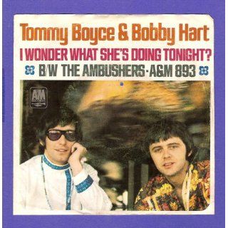 TOMMY BOYCE & BOBBY HART LP I WONDER WHAT SHE'S DOING TONIGHT? (893) A&M RECORDS TOMMY BOYCE & BOBBY HART Music