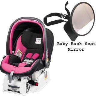 Peg Perego Primo Viaggio sip 30 30 Car Seat w Back Seat Mirror   Fucsia   Hot Pink  Child Safety Car Seat Accessories  Baby