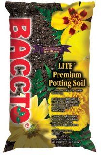 Michigan Peat 1420 Baccto Lite Premium Potting Soil, 20 Quart  Fertilizers  Patio, Lawn & Garden