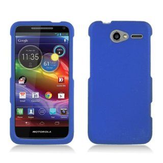 MOTOROLA ELECTRIFY M XT901 RUBBER COVER BLUE Cell Phones & Accessories