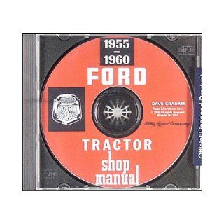 CD 1955 1960 Ford 600 thru 901 series Tractor Repair Shop Manual Ford Books