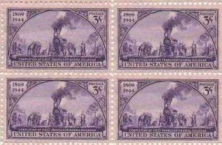 1st Transcontinental Railroad Set of 4 x 3 Cent US Postage Stamp NEW Scot 922 