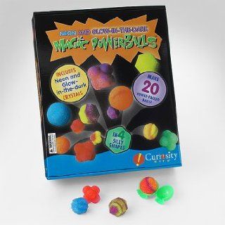 Curiosity Kits Neon and Glow in the Dark Magic Powerballs Toys & Games