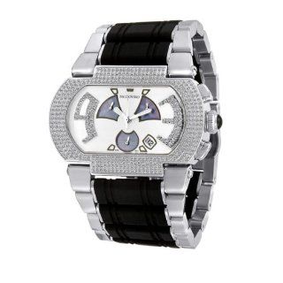 Baldovino Men's 1.60cts Diamond Studded Watch Watches