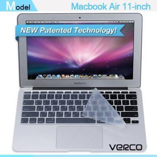 Rearth Verco 11" Macbook Air Apple Keyboard Cover [Aqua White] Computers & Accessories