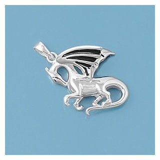 Dragon Smaug 25MM Pendant Sterling Silver 925 Jewelry