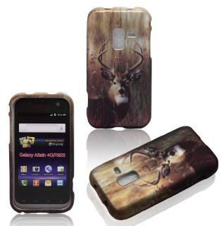 2D Buck Deer Samsung Galaxy Attain 4G R920 MetroPCS Case Cover Hard Phone Case Snap on Cover Rubberized Touch Faceplates Cell Phones & Accessories