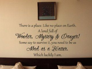 There Is A Place Like No Place On Earth Vinyl Wall Decal   Decorative Wall Appliques