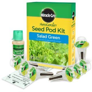 Miracle Gro AeroGarden Salad Greens Seed Pod Kit (7 Pod)  Vegetable Plants  Patio, Lawn & Garden