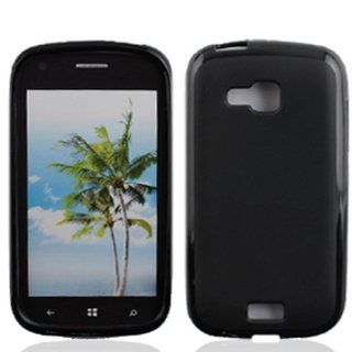 Samsung ATIV Odyssey / I930 Soft TPU Gel Skin Case   Black Cell Phones & Accessories