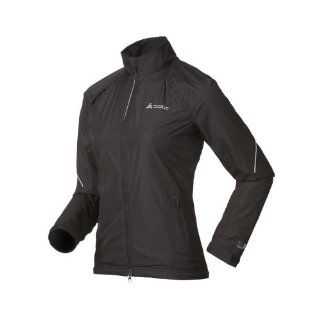 Odlo SOURCE Ladies black (Size XS) running jacket  Sports & Outdoors