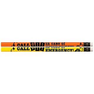 D2010 Call 911 In Case Of Emergency   36 Call 911 Pencils  Wood Lead Pencils 