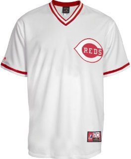 Johnny Bench Reds White Cooperstown Replica Jersey, Xx Large  Sports Fan Jerseys  Sports & Outdoors