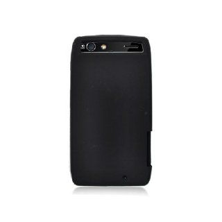 Motorola Droid RAZR XT912 XT910 Black Soft Silicone Gel Skin Cover Case Cell Phones & Accessories