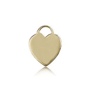 14kt Gold Heart Medal Jewelry
