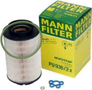 Mann Filter PU 936/2 X Metal Free Fuel Filter Automotive