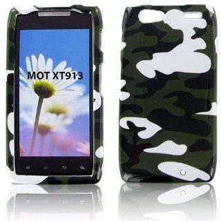 Motorola XT913 (Droid Razr Maxx) Army Protective Case Cell Phones & Accessories