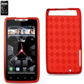 Reiko Polymer Case for Motorola Razr XT913   Retail Packaging   Red Cell Phones & Accessories