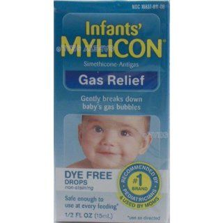 Infants' Mylicon Gas Relief Dye Free Drops ~1/2 Fl Oz Health & Personal Care