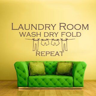 Wall Vinyl Sticker Decals Decor Art Bedroom Design Mural Words Sign Quote Laundry Room (Z935)   Wall Decor For Laundry Room