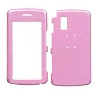 Hard Plastic Snap on Cover Fits LG CU920 CU915 VU Solid Honey Pink AT&T Cell Phones & Accessories