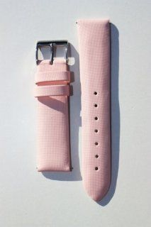15mm PINK Satin Watchband with Quick Release Pins Michele Style at  Women's Watch store.