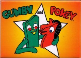 Gumby and Pokey Star Magnet GM939 Toys & Games