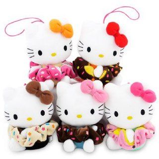 Hello Kitty Plush Hairband Holder Collection (5) Toys & Games