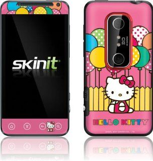 Hello Kitty Balloon Fence   HTC EVO 3D   Skinit Skin Cell Phones & Accessories
