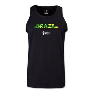 FIFA World Cup 2014 Brazil 2014 FIFA World Cup Brazil(TM) Men's Palm Tank Top (Black) Clothing