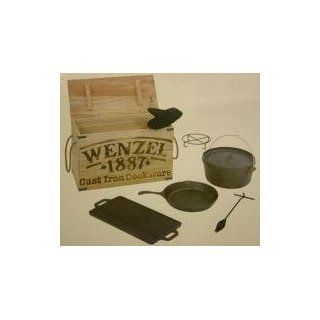 Wenzel Cast Iron Cookware Kit Cast Iron Skillets Kitchen & Dining