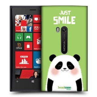 Head Case Designs Just Smile Panda Happy Animals Hard Back Case Cover For Nokia Lumia 920 Cell Phones & Accessories