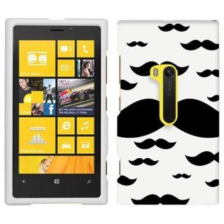 Nokia Lumia 920 Multiple Mustache Hard Case Phone Cover Cell Phones & Accessories