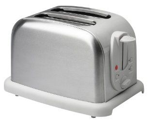 Team TO 14247 920 Watt 2 Slice Toaster with Bun Warmer, Stainless Steel Kitchen & Dining