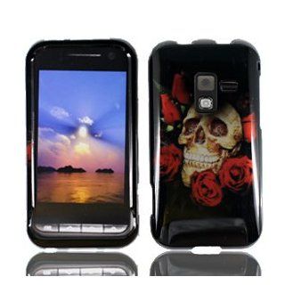 For Metro PCS Samsung Galaxy Attain 4G R920 Accessory   Red Skull Design Hard Case Protector Cover + Free Lf Stylus Pen Cell Phones & Accessories