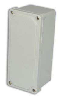 Allied Moulded AM943 AM Series Small Fiberglass Junction Boxes, Lift Off Screw Cover   Electrical Boxes  