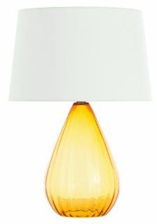Arteriors 49978 921 Capulin Amber Optic Glass Lamp   Table Lamps  