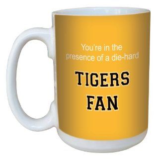 Tree Free Greetings lm44583 Tigers College Football Fan Ceramic Mug with Full Sized Handle, 15 Ounce Kitchen & Dining